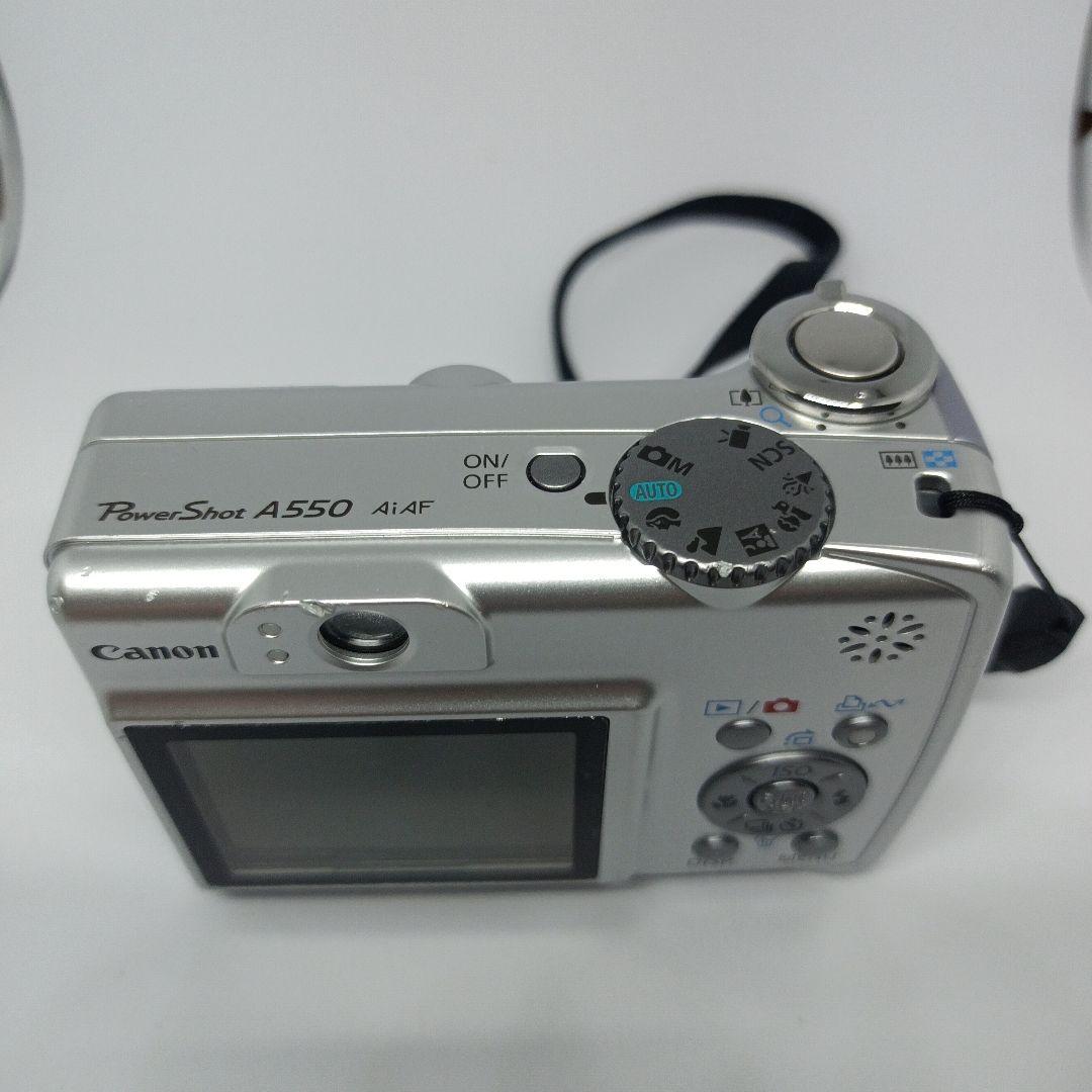 Canonキャノン PowerShot A550 コンデジ　SDカード付き