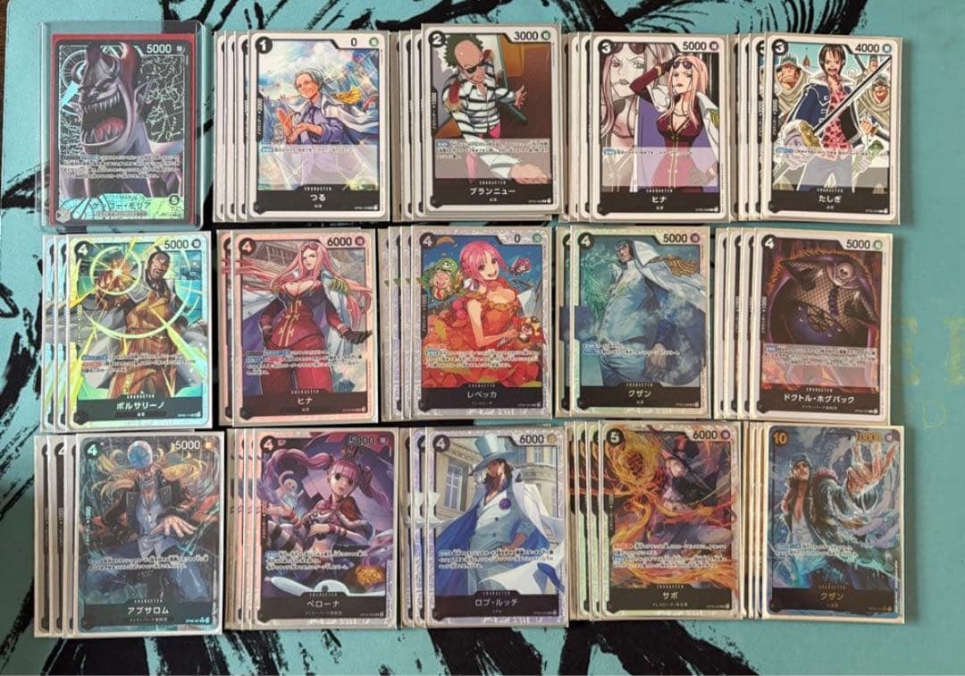 ワンピースカード　デッキ6個　まとめ売り　引退品