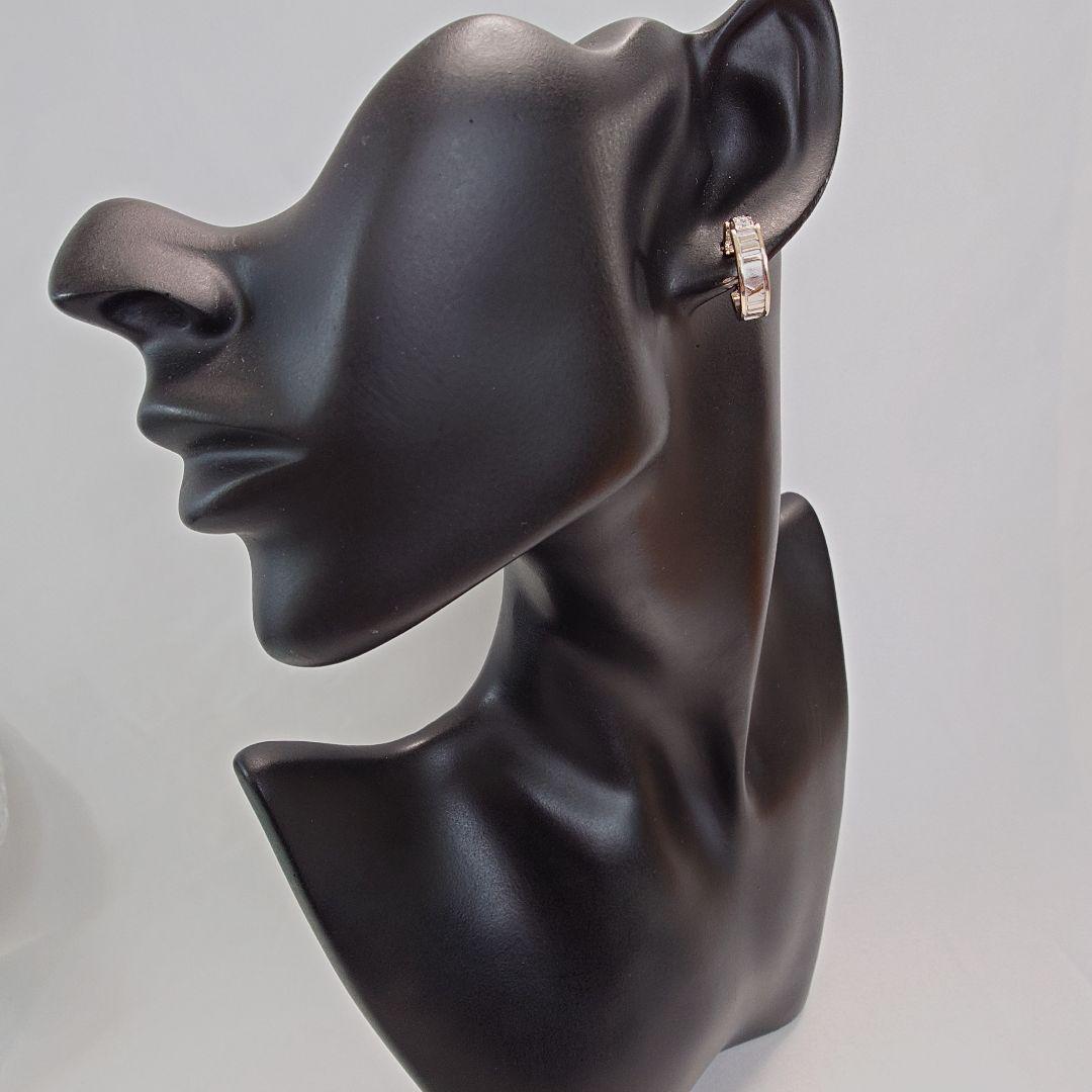 【新品仕上げ済】ティファニー アトラス ダイヤ フープ ピアス 片耳用 5849