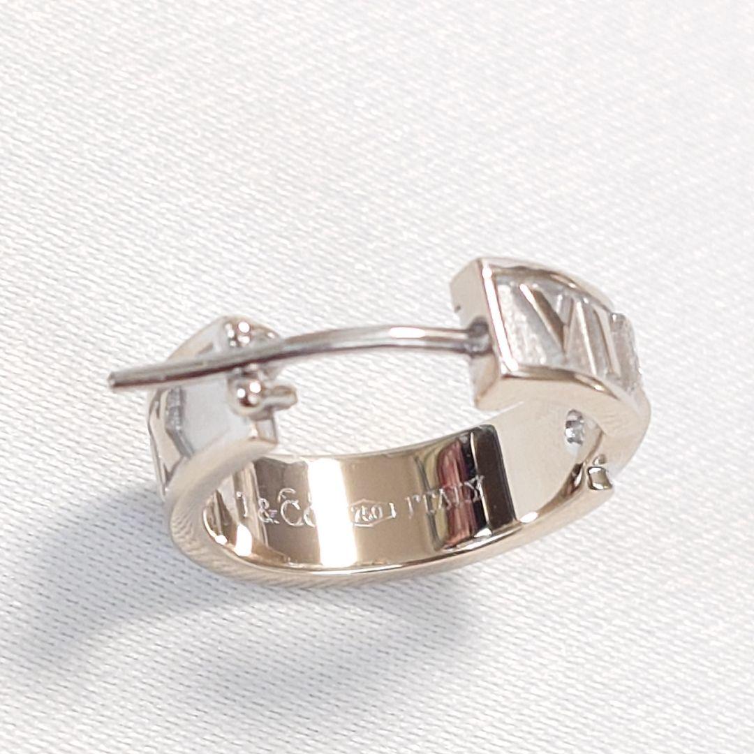 【新品仕上げ済】ティファニー アトラス ダイヤ フープ ピアス 片耳用 5849