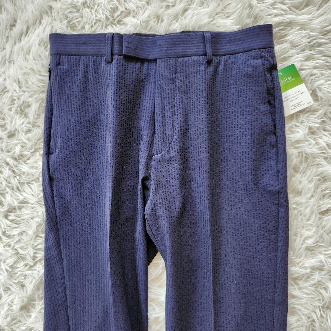 新品　ユナイテッドアローズ　アンクル　シアサッカー　セットアップ　洗える　伸縮性