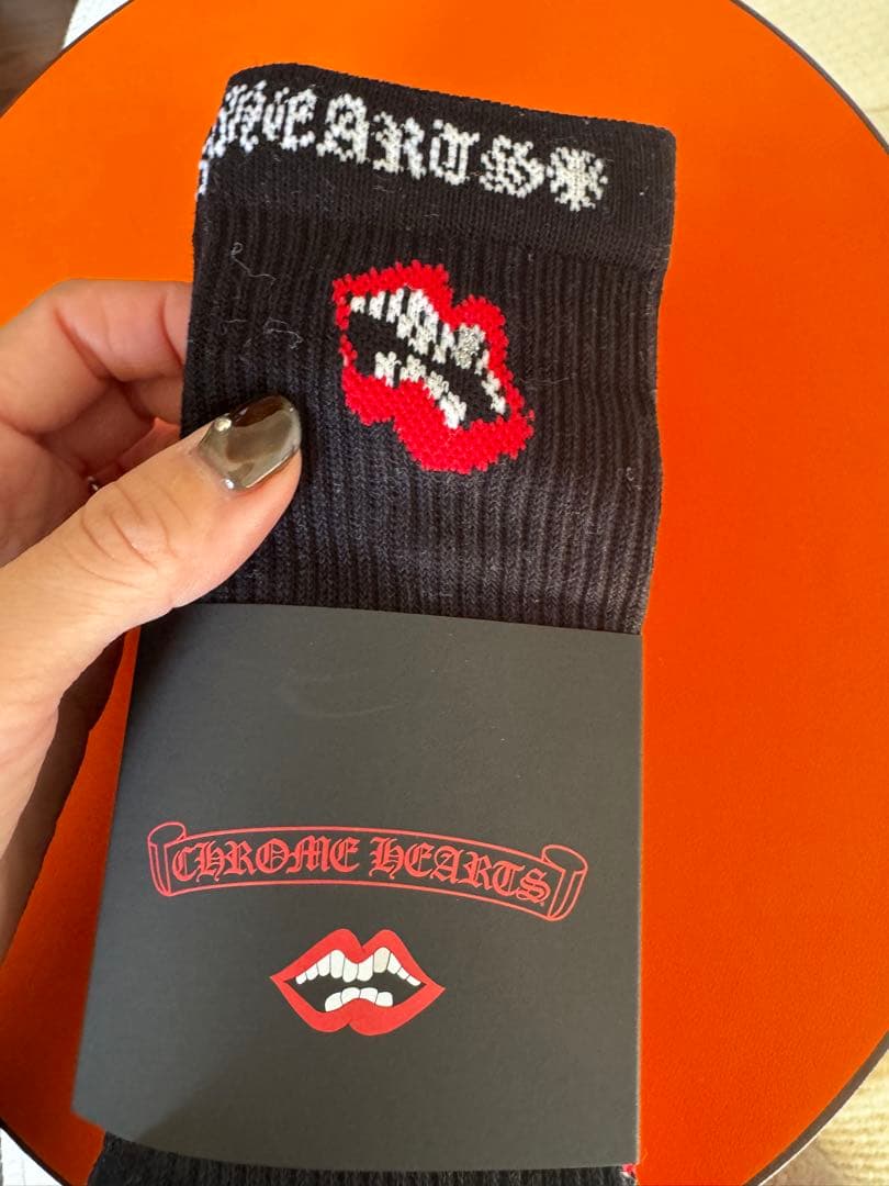 CHROME HEARTS リッププリントソックス 3色セット　新品未使用
