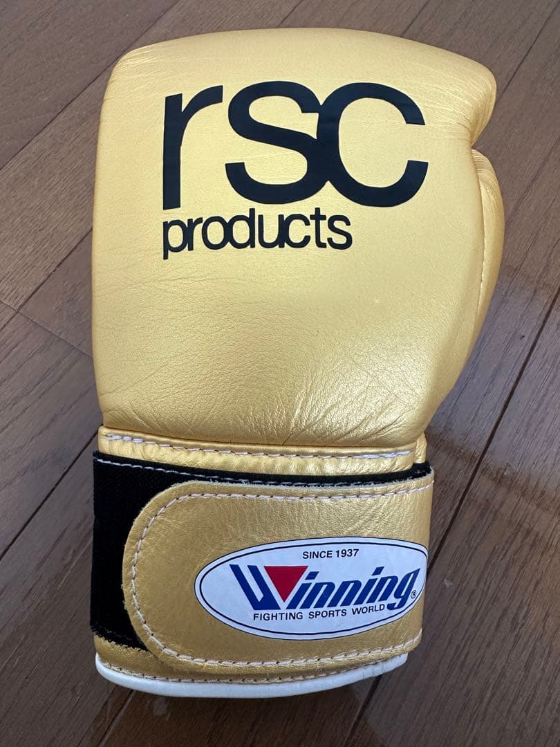 Winning rsc products ボクシンググローブ 8oz ゴールド