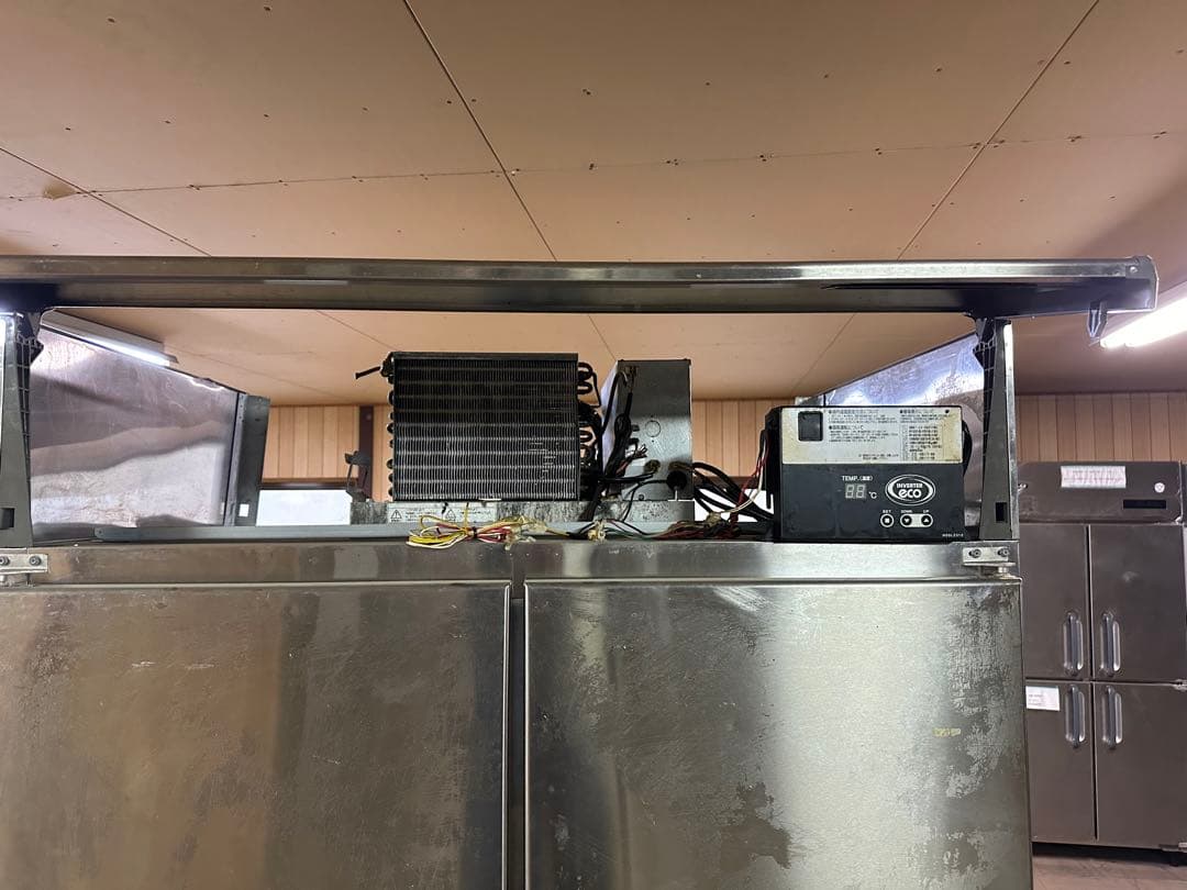 縦型冷蔵庫　フクシマガリレイ