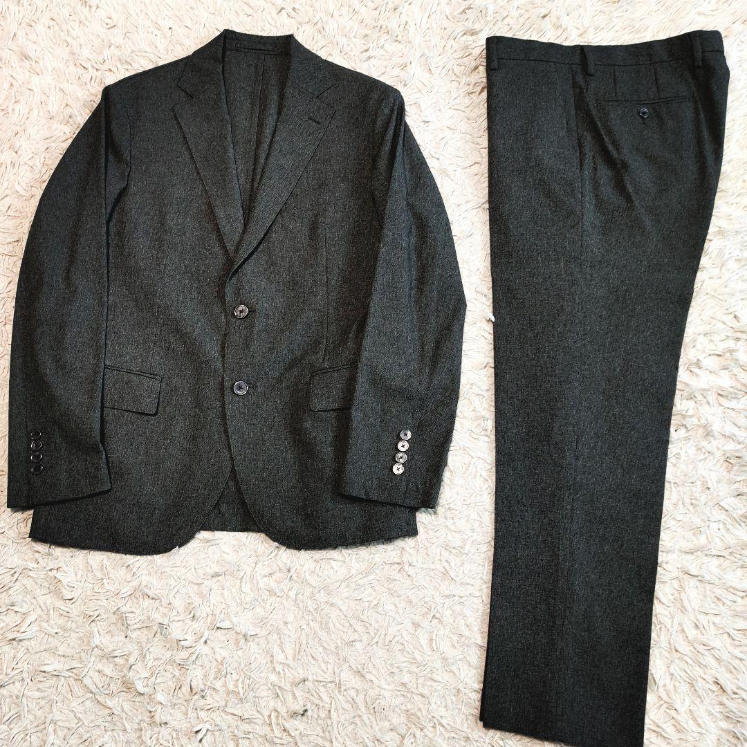 【専用】MACKINTOSH セットアップ スーツ ウール ストレッチ グレー