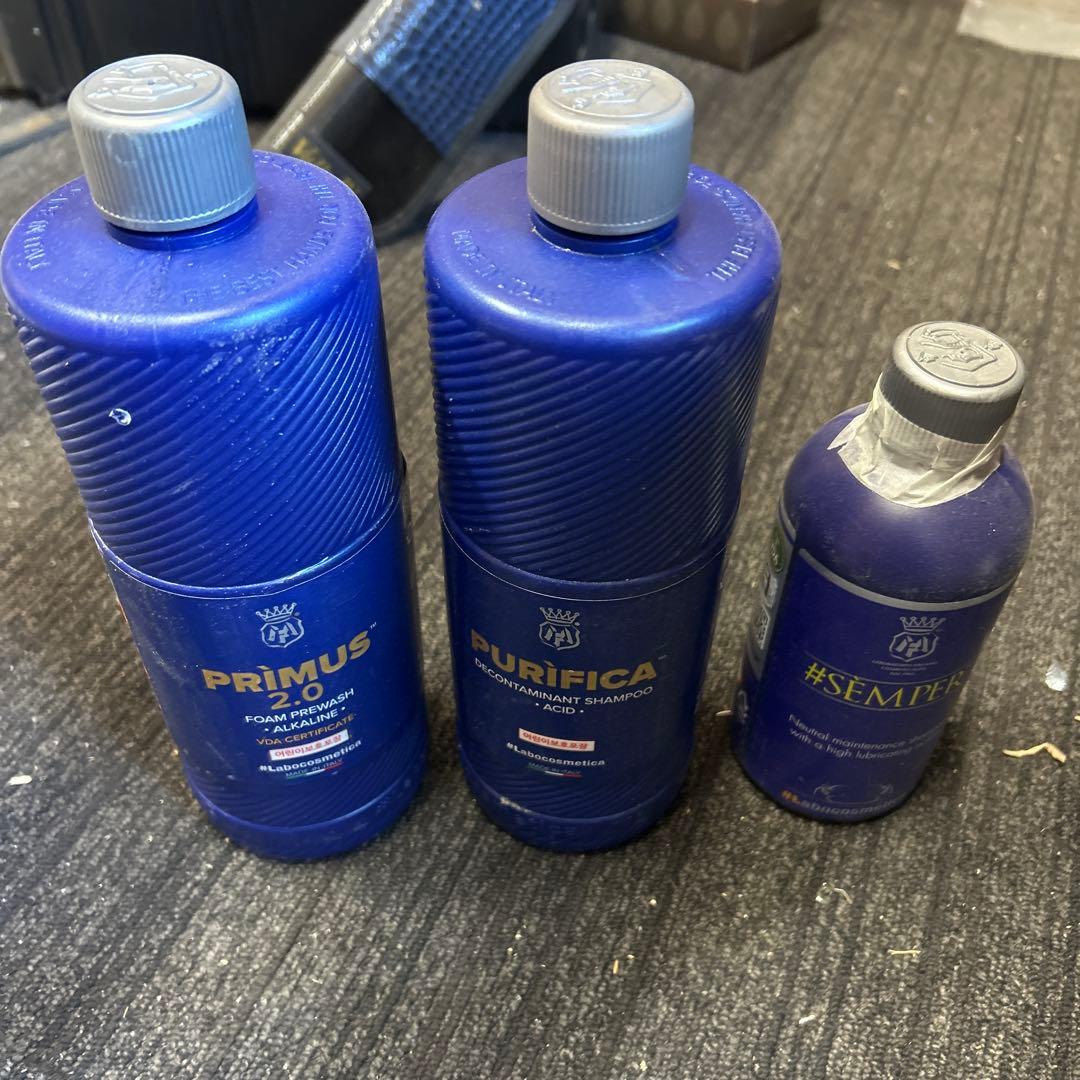 3ph洗車　ラボコスメティカ 3ph センパー　ピュリピカ　プリマス