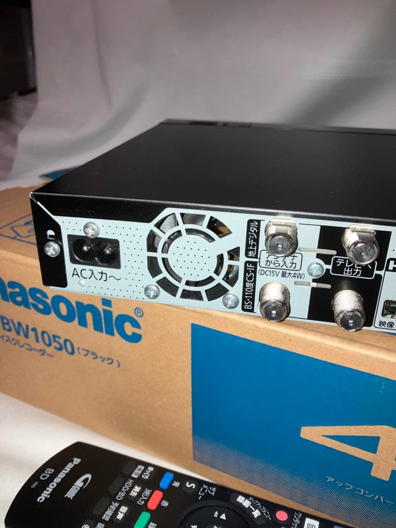 Panasonic DMR-BW1050 4Kブルーレイレコーダー