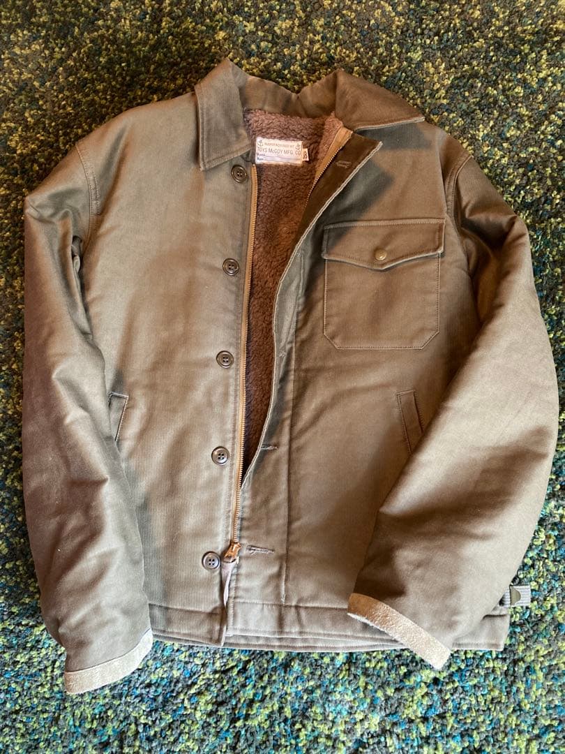 e*s様 TOYS McCOY A-2 DECK JACKET CIVILIAN