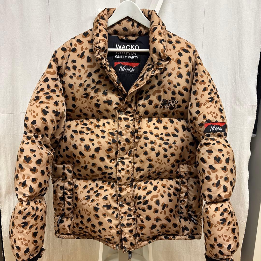 ジャケット・アウター WACKO MARIA23FW NANGALEOPARD DOWNJACKET