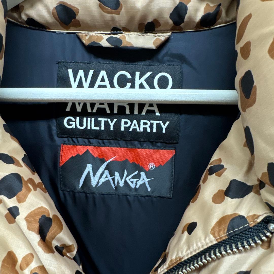ジャケット・アウター WACKO MARIA23FW NANGALEOPARD DOWNJACKET