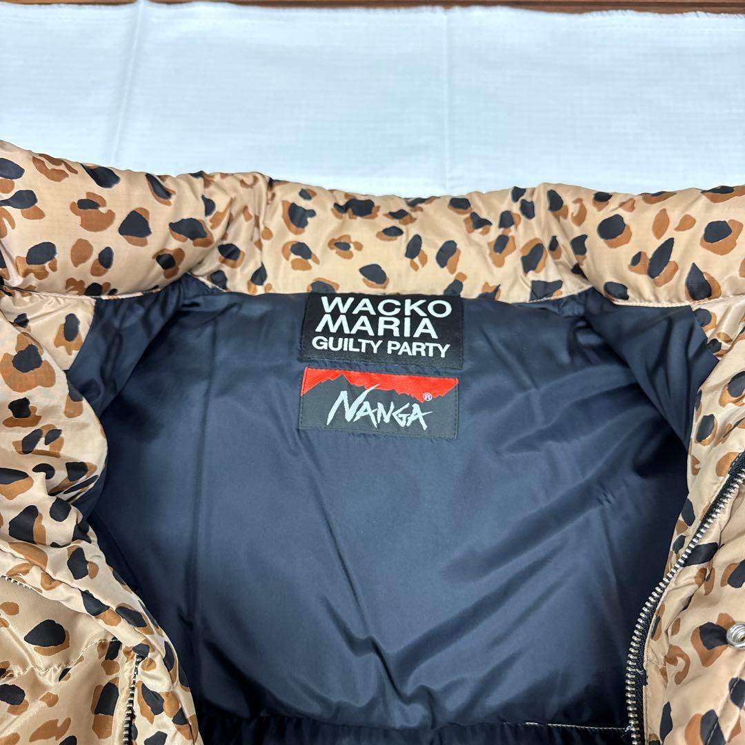 ジャケット・アウター WACKO MARIA23FW NANGALEOPARD DOWNJACKET