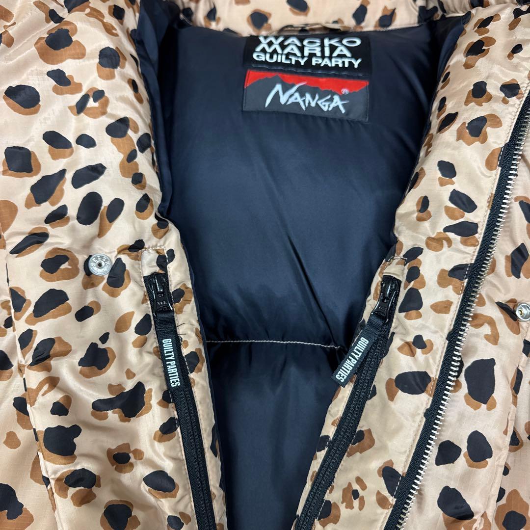 ジャケット・アウター WACKO MARIA23FW NANGALEOPARD DOWNJACKET