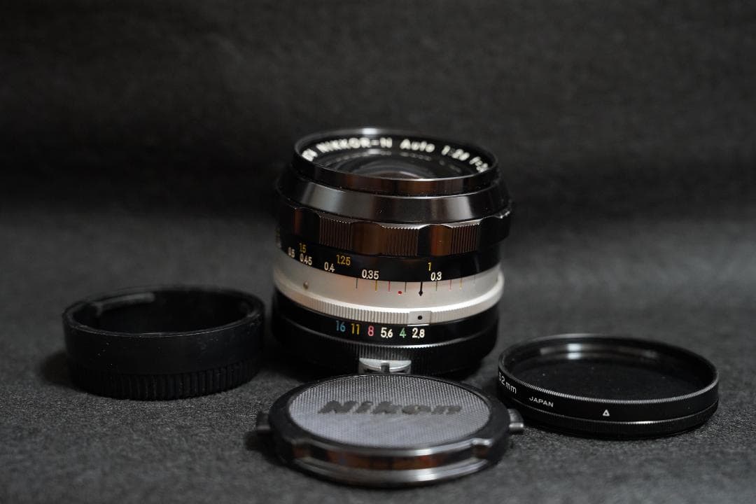 オールドレンズ NIKKOR-N Auto 24mm f/2.8 レンズ