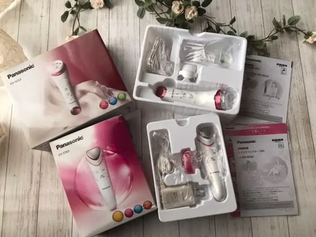 ❤️イオンフェクターPanasonic、濃密泡エステ２点合計46390円