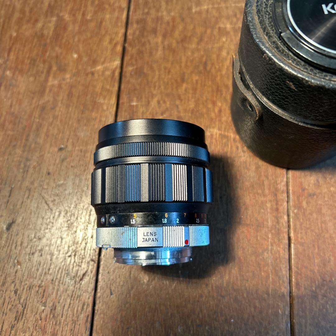 オールドレンズKonica HEXANON 50mm f/1.8 レンズ