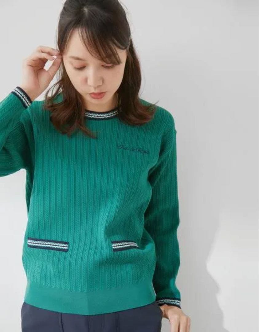 【新品】JUN&ROPE'レディースゴルフウェア　Lサイズ