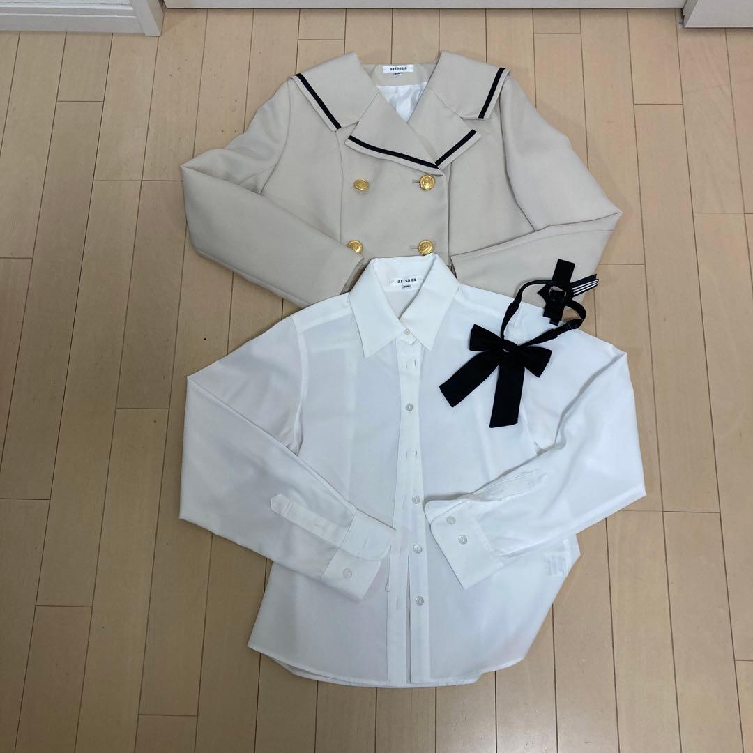 アリサナ　小学校卒業式用　150cm 3点セット　一回のみ着用　クリーニング済み