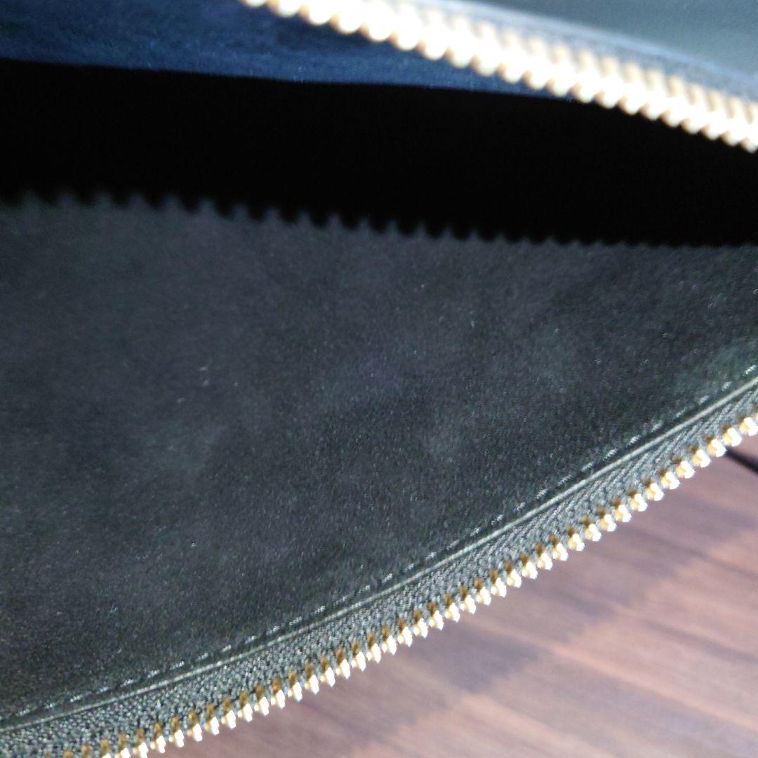 Salvatore Ferragamo ブラックレザークラッチバッグ