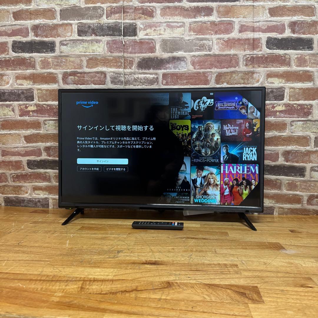2022年製！32V型 チューナーレス 液晶テレビ スマートテレビ 動画アプリ○