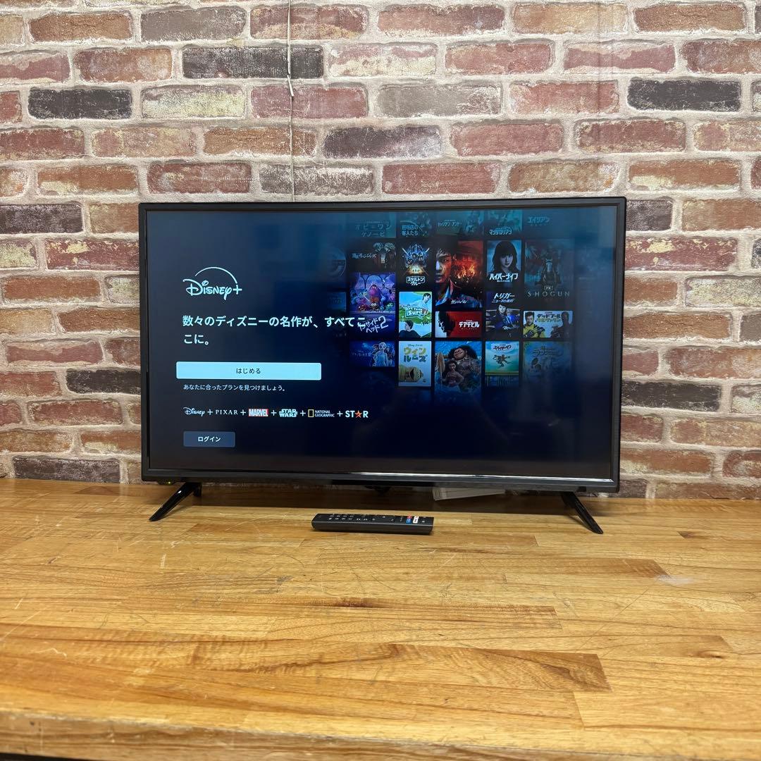 2022年製！32V型 チューナーレス 液晶テレビ スマートテレビ 動画アプリ○