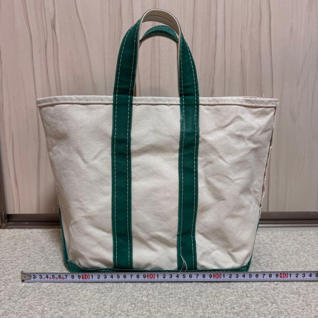 L.L.Beanエルエルビーン 80's 2色 ギザタグ トートバック グリーン