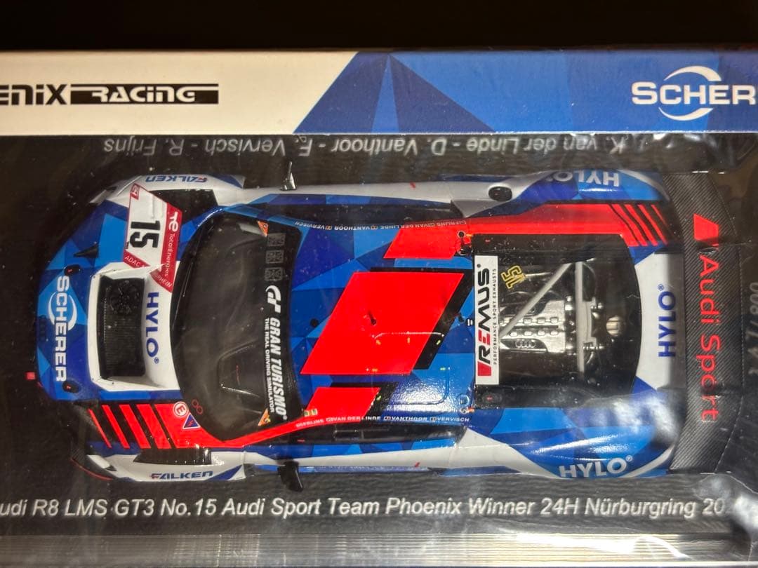 Spark 1/43 Audi R8 シェラー特注 2022 ニュル優勝