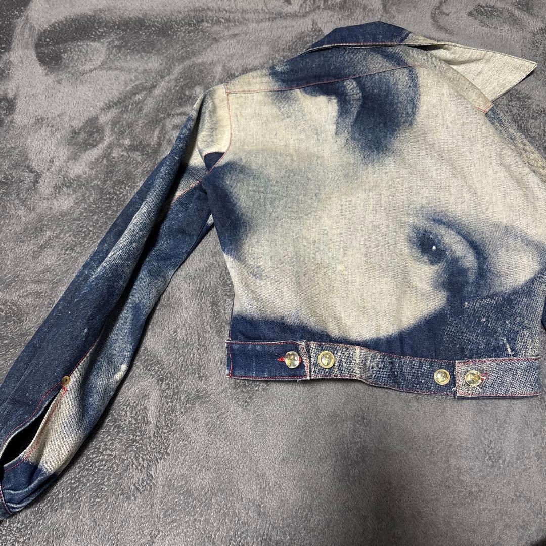 デニム クロップドジャケット vivienne ヴィンテージ