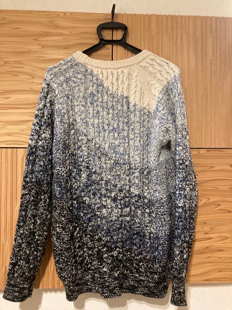 MAISON KITSUNÉ キツネ 総柄 ニット セーター