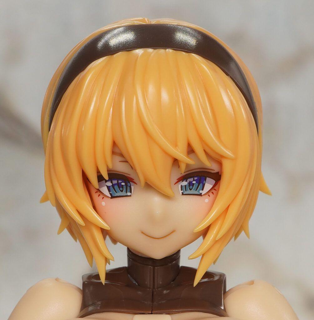 組立済プラモ「フレームアームズ・ガール輝鎚・甲」全パーツ＆未使用デカール付