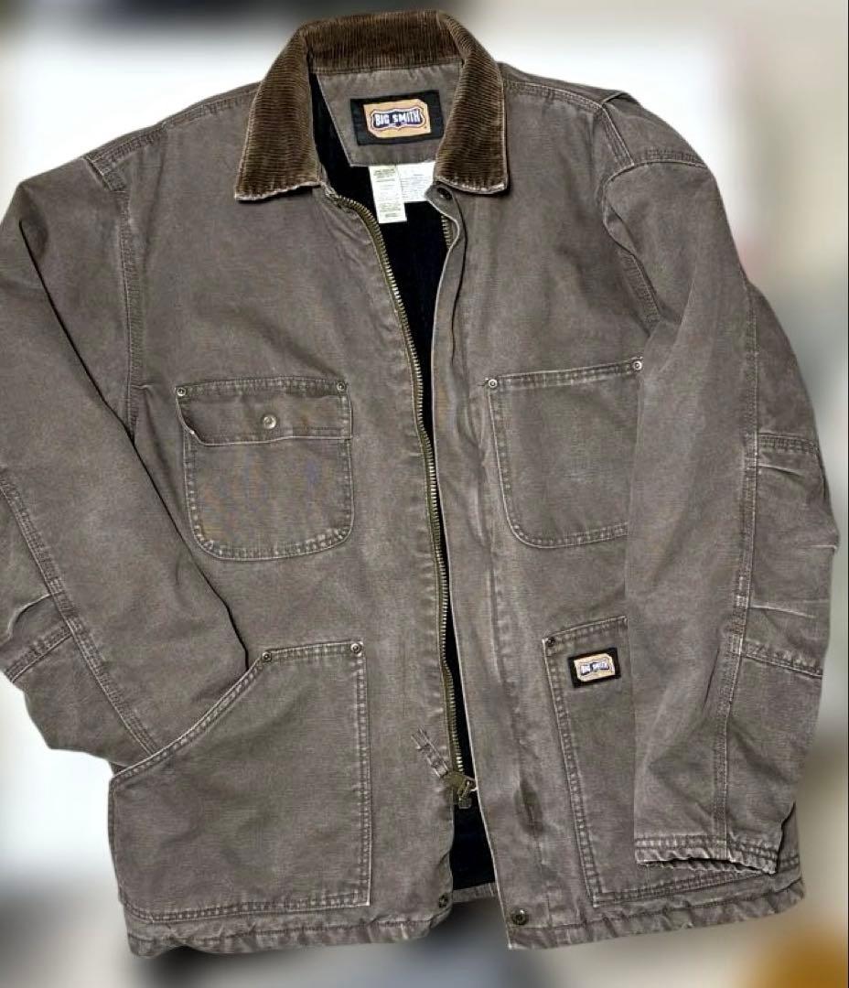 BIG SMITH(ビッグスミス) ダック地 ワークジャケット♪フェード感抜群‼︎