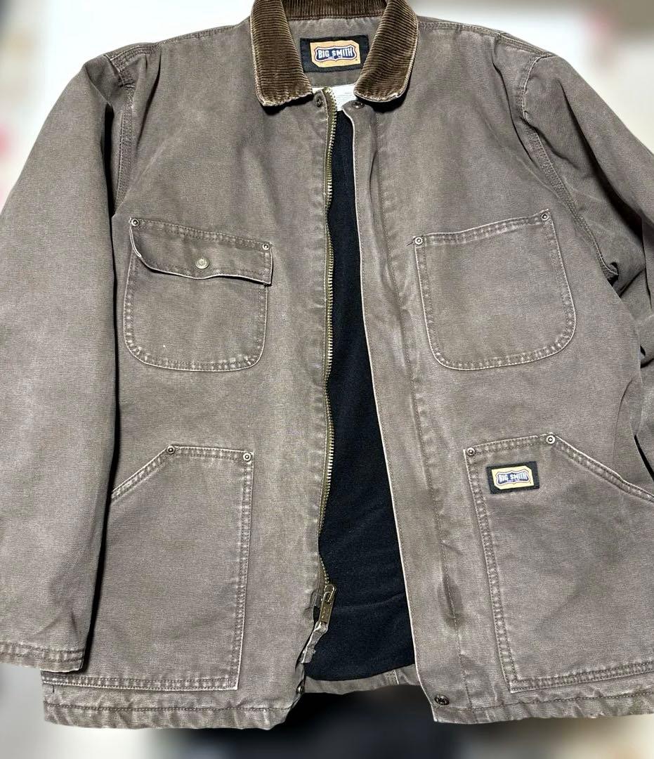 BIG SMITH(ビッグスミス) ダック地 ワークジャケット♪フェード感抜群‼︎