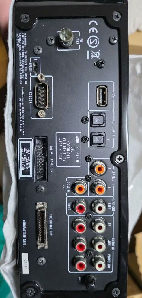 JBL SAS101 アンプ プレイヤーのみ ジャンク