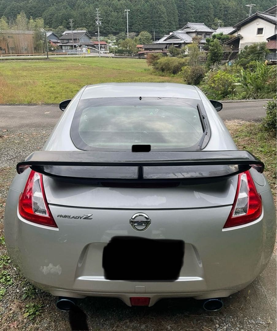 z34 黒 ウイング 2点セット　無塗装