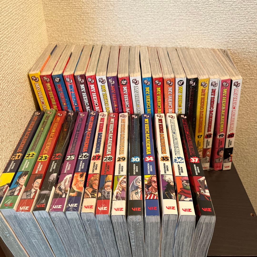 僕のヒーローアカデミア 英語版 33冊セット