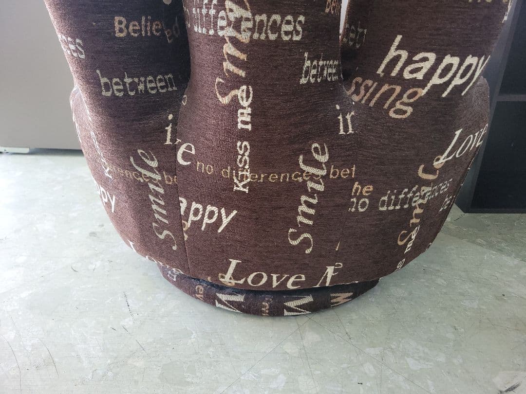 ハンド ソファー チェアー 回転式 1人掛け インテリア 椅子 イス　中古