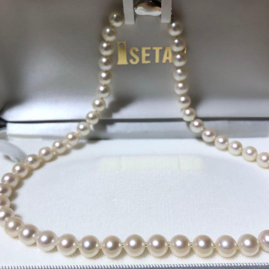 新品✨【ISETAN】あこや真珠　本真珠ネックレス　アコヤパール