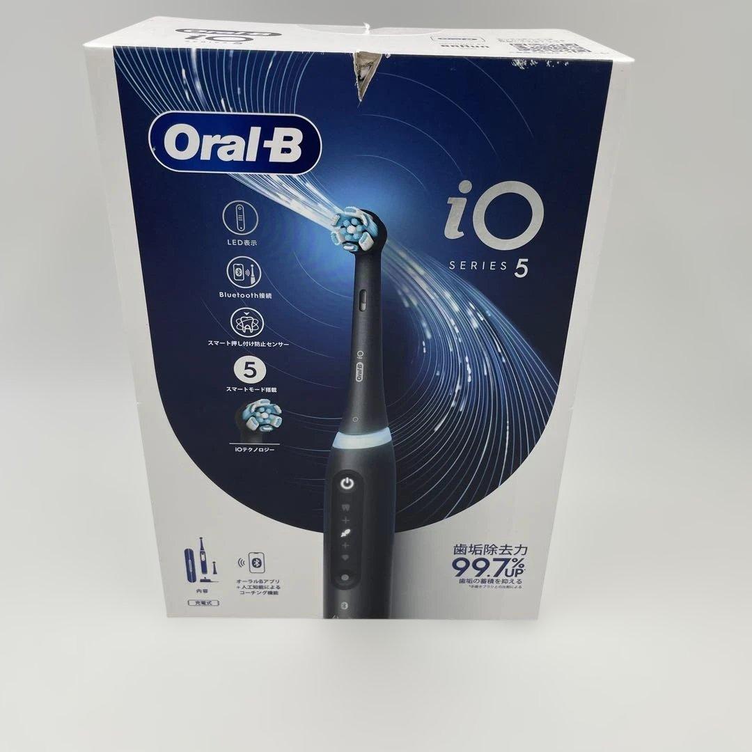 電動歯ブラシiOシリーズ iO5マットブラック ブラウン iOG52J62KBK