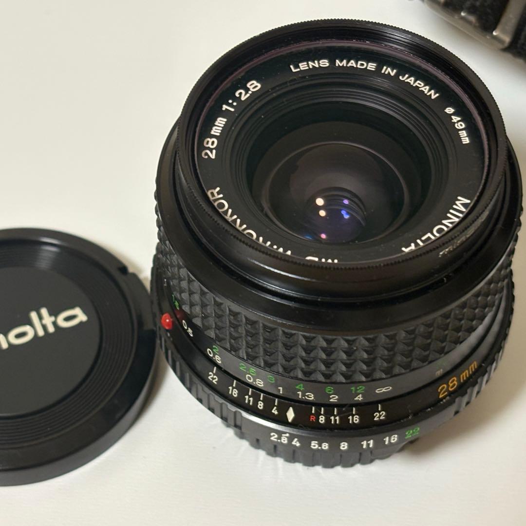 MINOLTA ミノルタ XD ブラック 現状品 レンズ1個付き