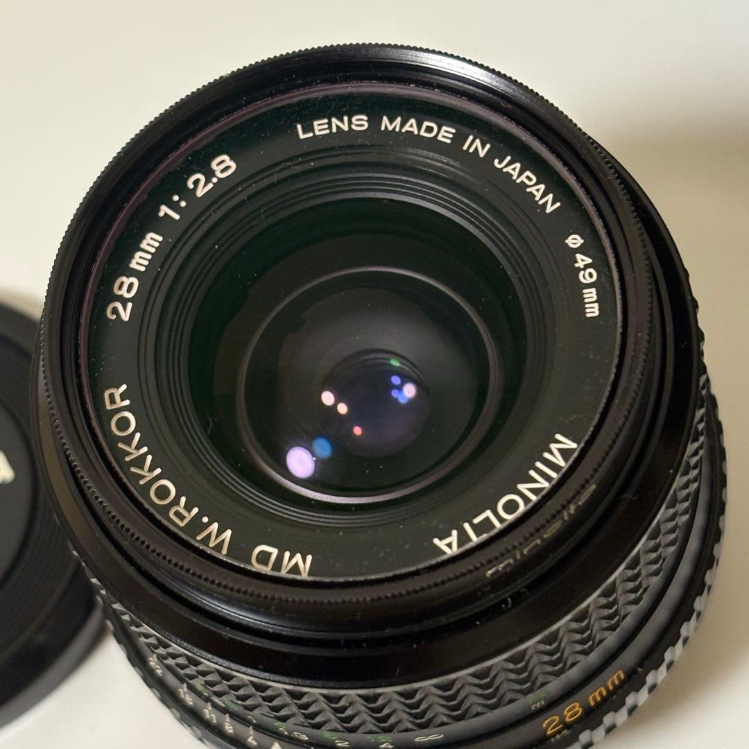 MINOLTA ミノルタ XD ブラック 現状品 レンズ1個付き