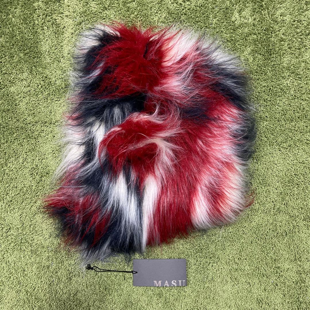 帽子 MASU MARBLE FLAG HOOD 23aw