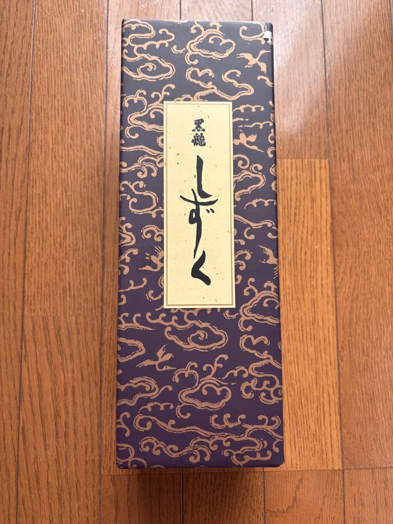 黒龍しずく 日本酒 720ml 2025年10月　製造