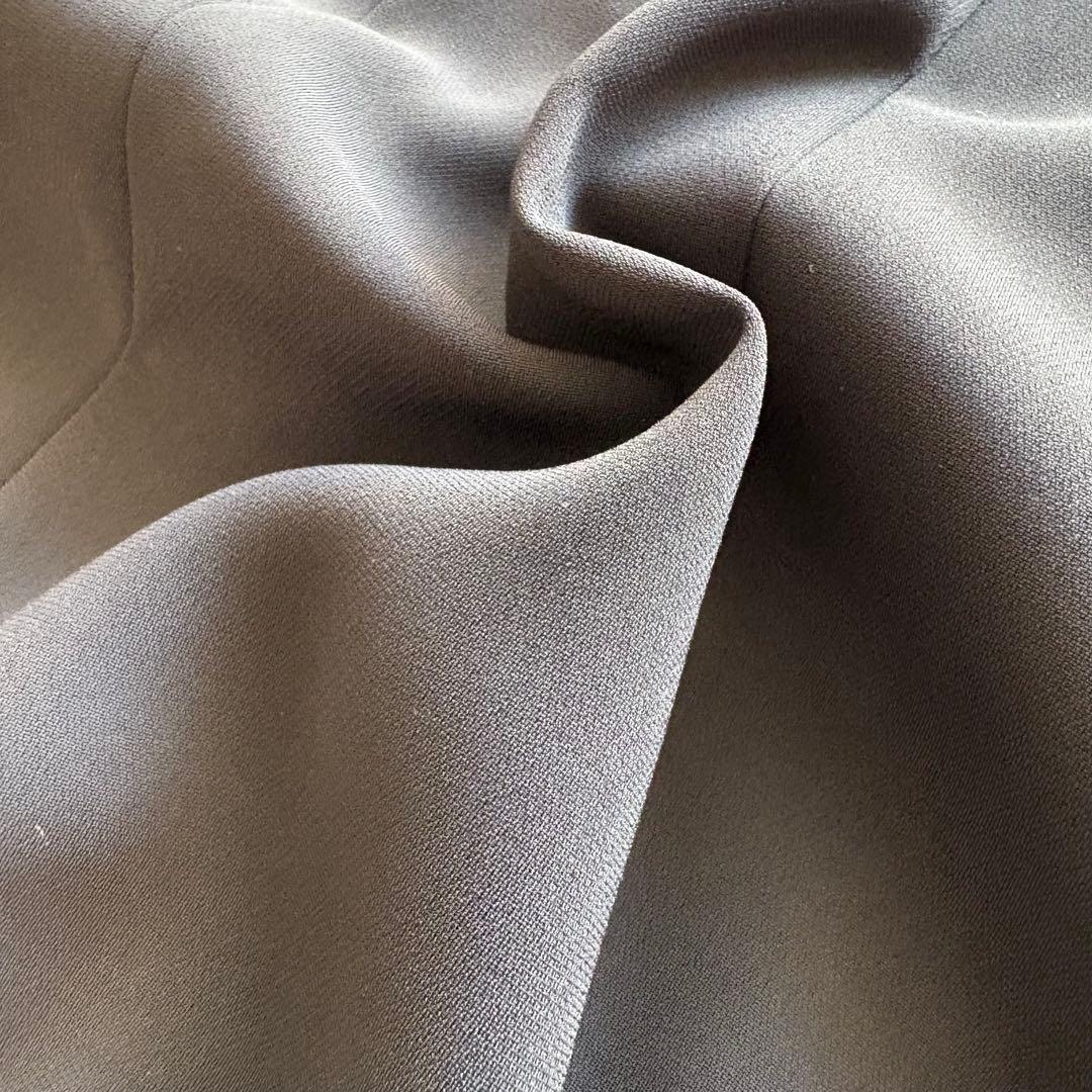 MaxMara フリルワンピース ネイビー 大きいサイズ 42 フォーマル 近年