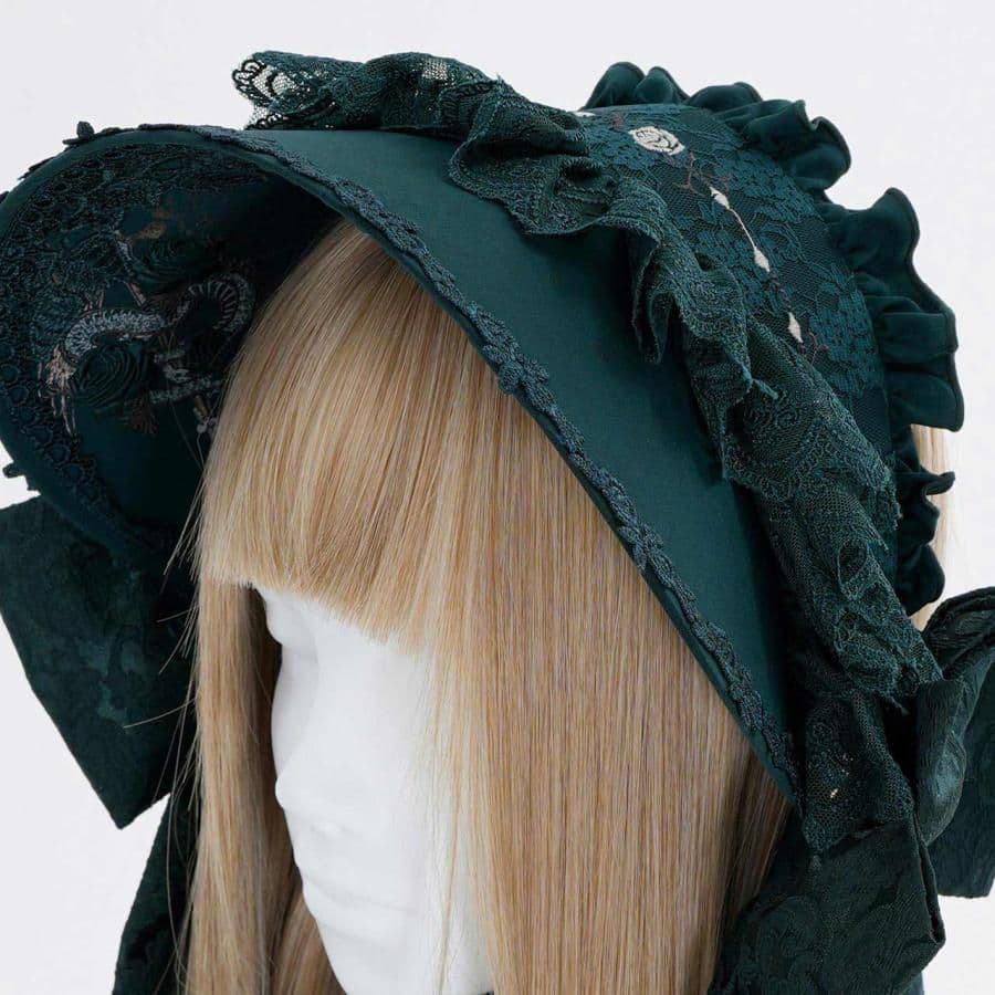 ozz☆ozz on☆ボンネット☆ゴスロリ