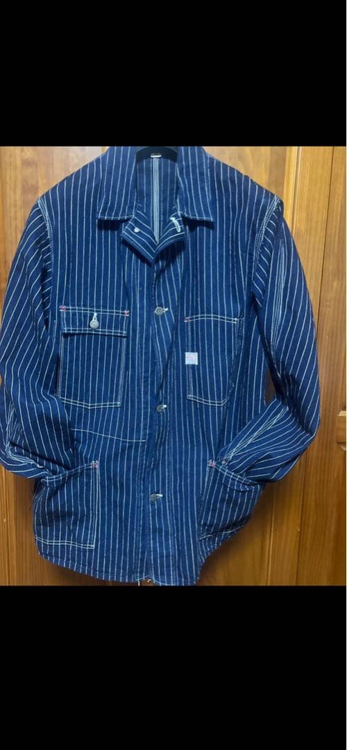 伊*9様 ウエアハウス　ウォバッシュデニムカバーオール　サイズ42