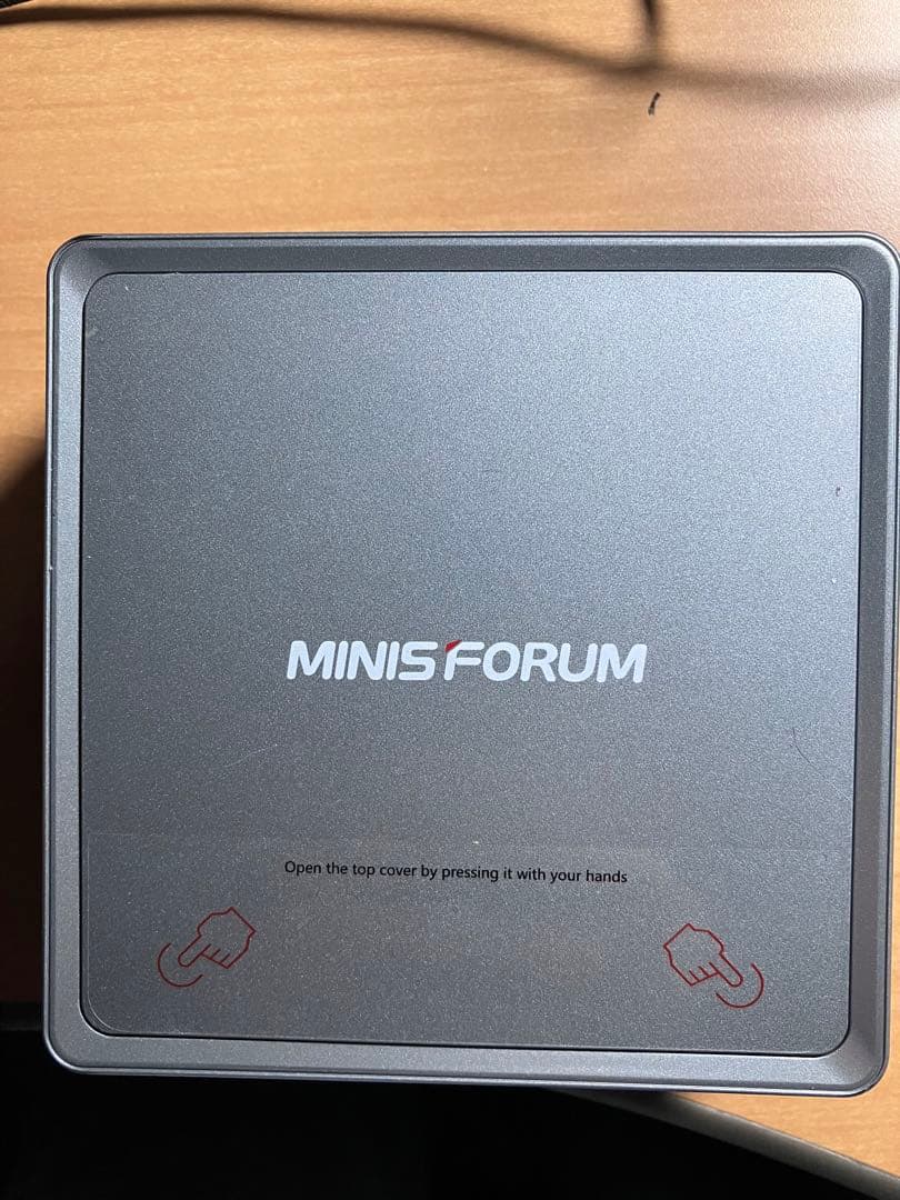 【中古】Minisforum ミニPC Ryzen 5 3550H / 16GB