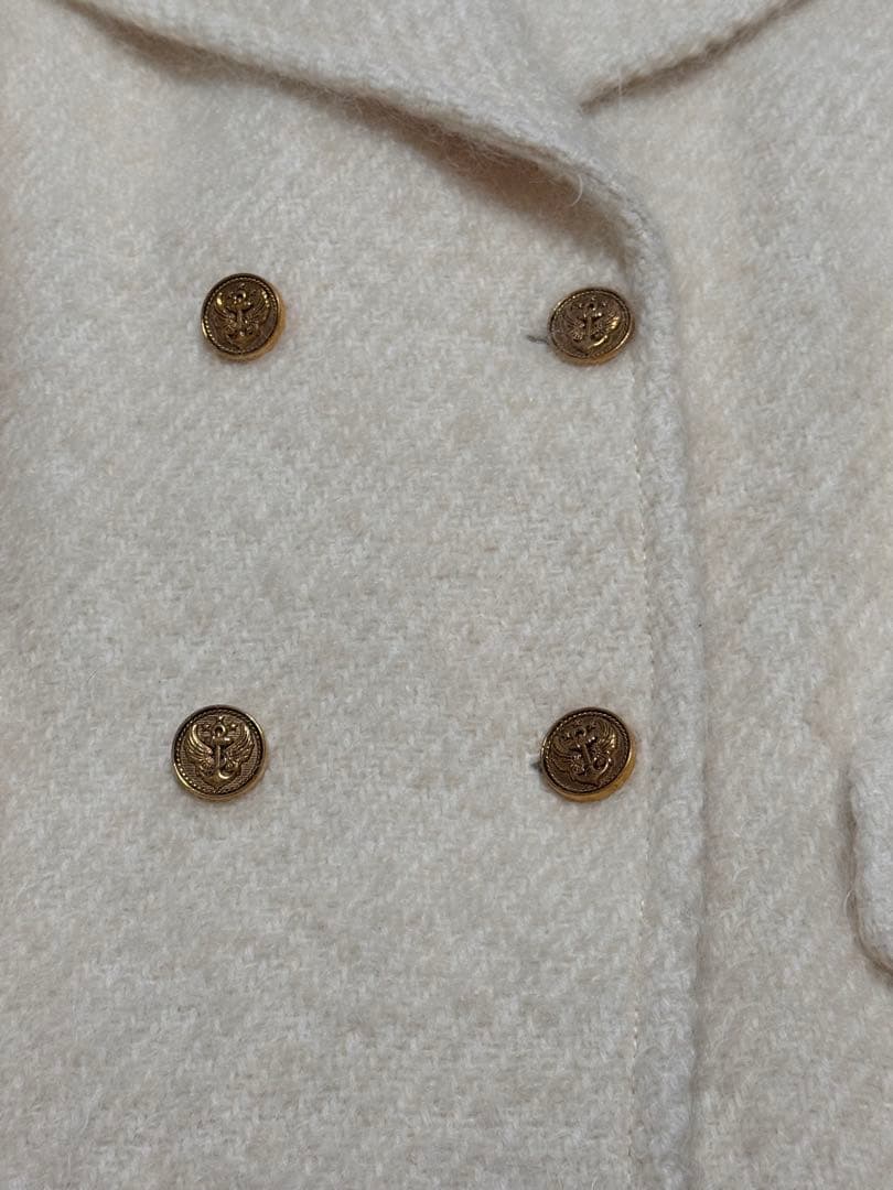 RED VALENTINO 極美品　ホワイト　ブークレコート