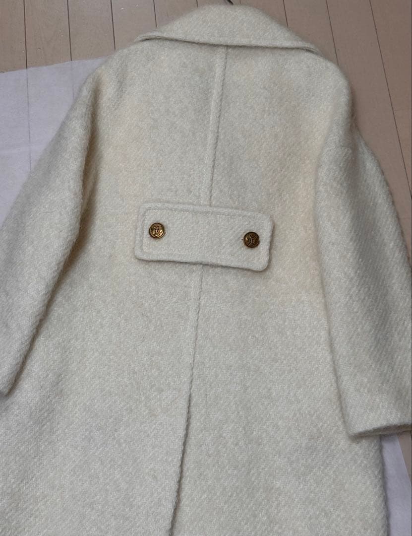 RED VALENTINO 極美品　ホワイト　ブークレコート