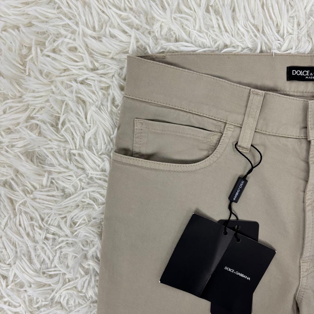 新品タグ付き！DOLCE ＆ GABBANA 16 ストレートパンツ 44
