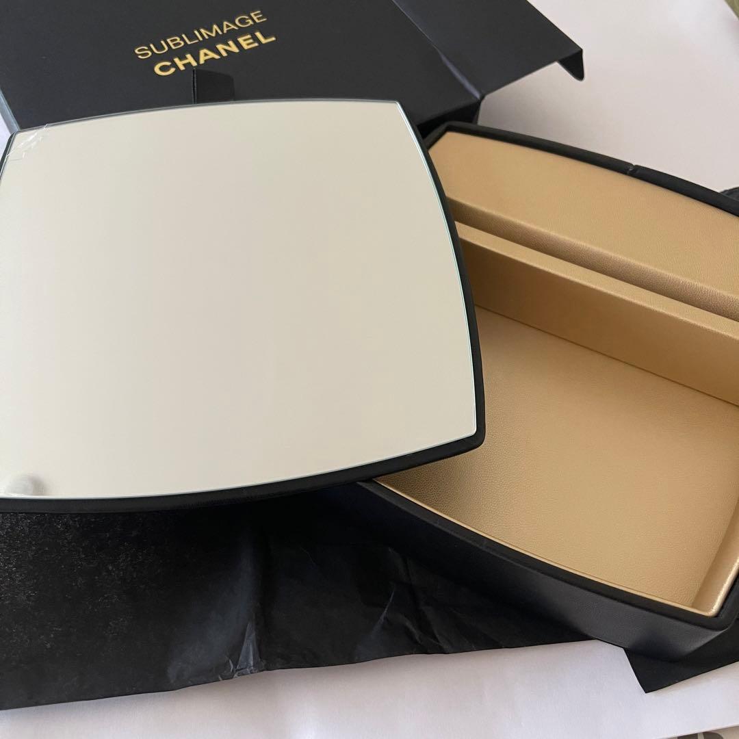 シャネル　ノベルティ　ミラー付きコスメボックス　サブリマージュ