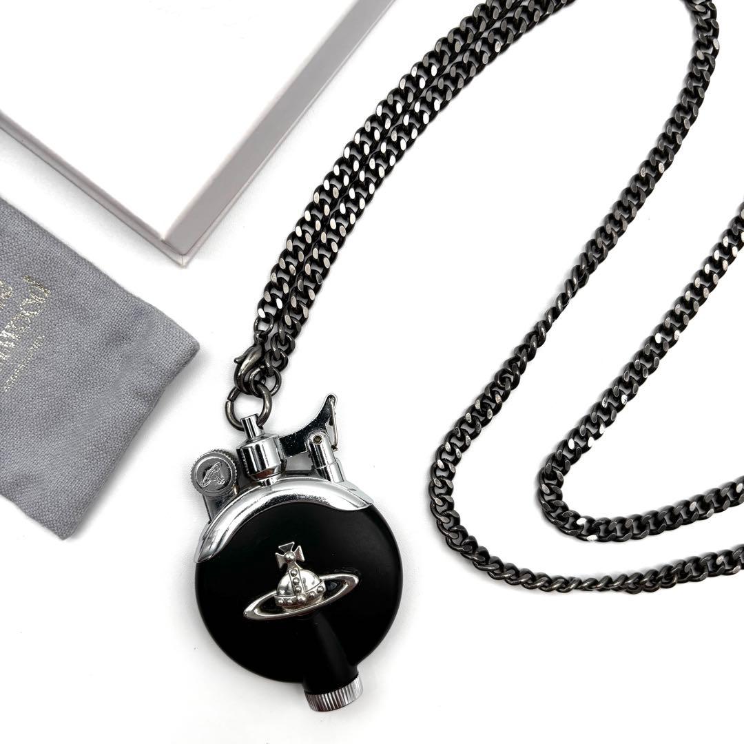 【保証書付き】ヴィヴィアンウエストウッド オイルライター ネックレス オーブ